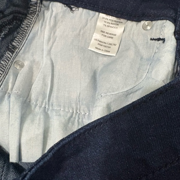 Measure & Made Women's Dark Blue Skinny Jeans - Picture 3 of 7